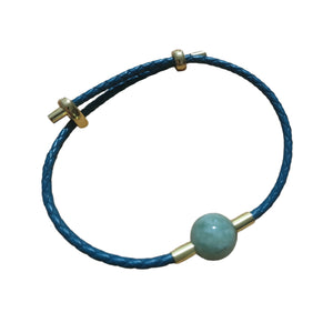 Leather jade teal - image