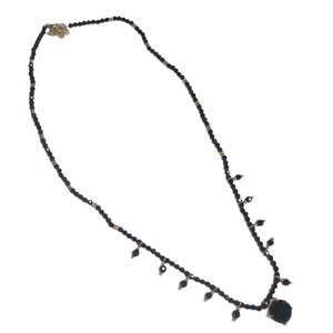 Onyx Necklace Round - image