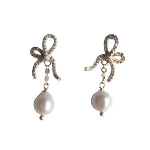 Saltwater Pearl Earrings  VERA - image