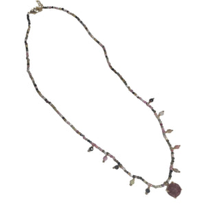 Tormalin Necklace -round - image