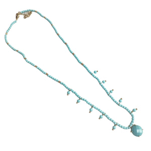 Torquise Necklace -round - image