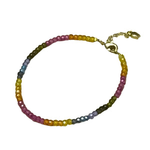 Zircon bracelet multicolor 1 - image
