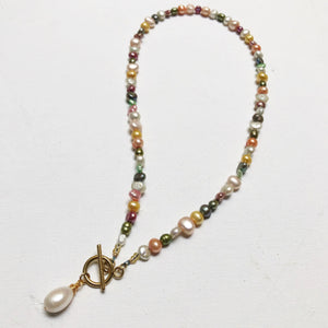 Maddie Freshwater Pearl Necklace - image