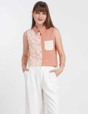 Erin Top in Salmon - image