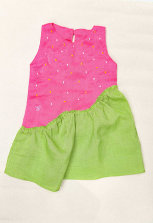 Sandia ~ Linen La Onda Frock - image