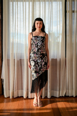 Alana Fringe Dress - image