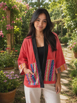 Kalinga Pula Kimono - image