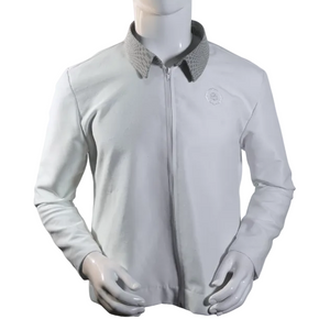 Grey-white Pinya Polyester Jacket - image
