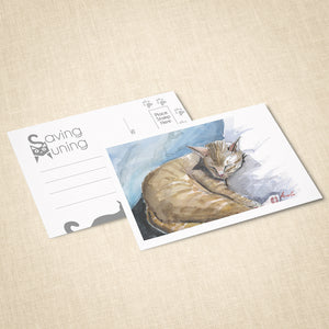 Saving Muning Postcard - image