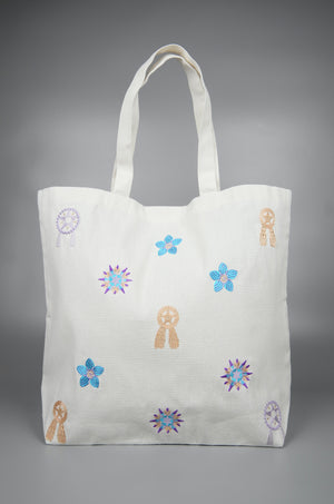 Parol on Natural Canvas Shopping Tote - image