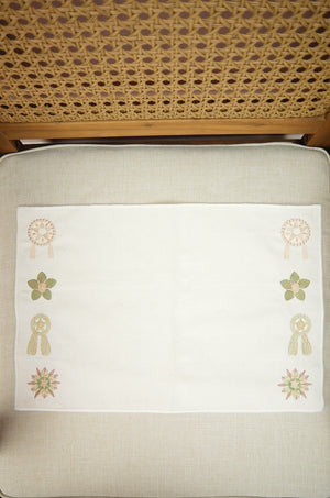 Parol on Natural Canvas Placemat (set of 4) - image