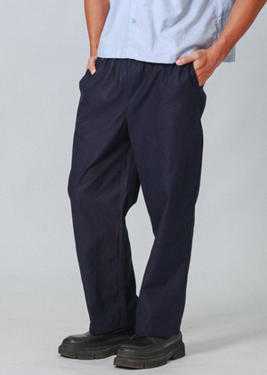 Resort Linen Pants in Navy - image