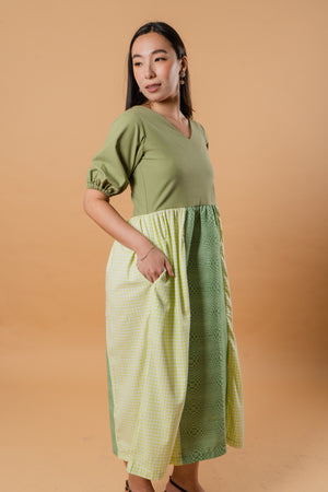Ellie Puff Sleeve Maxi Dress - image