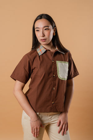 Gabi Oversized Button Down - image