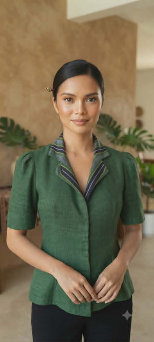 Luntiang blusa - image