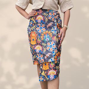 Masskara Wrap Up Skirt