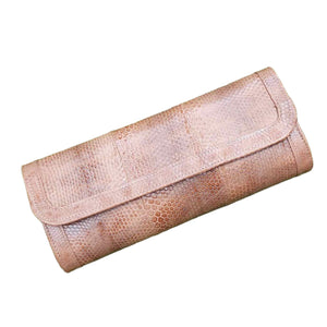 CLASSIC SNAKESKIN CLUTCH - image