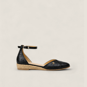 Ostria Luxe Demi Flat in Black - image