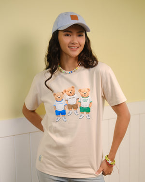 Bear in Ringer Tee - image
