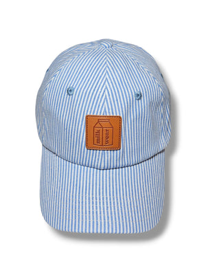 Hickory Stripe Premium Denim Cap - image