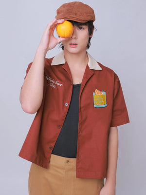 Whisky Sour Cropped Polo - image