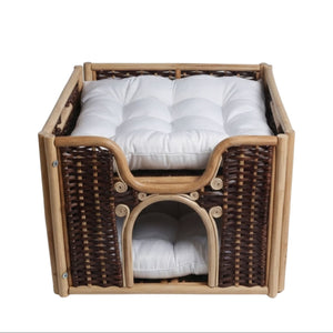 Cat Pet Bed with Cushion - image
