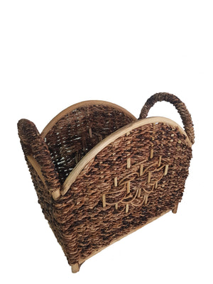 Magazine File Rattan Organizer - image