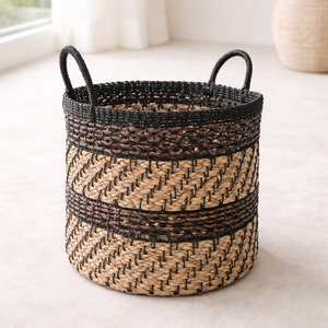 Abaca bucket organizer - image
