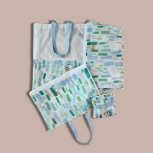 Meadow Cloud and Sky Eco-Luxe Medium Tote Bag - image