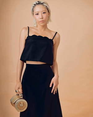 Aria Skirt in Blue Eclipse - image