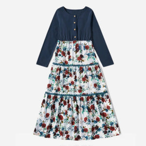 Ocean Roses Dress - Mommy - image