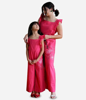 Ruffled Romper Mommy - Magical Magenta - image