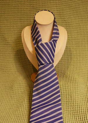 Bold Cut Tie in reclaimed atelier materials - image