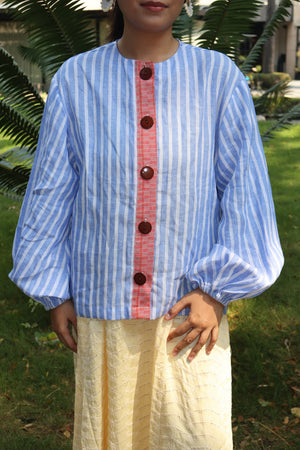 Nia Puff Sleeve Top - image