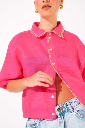 Cropped Bordado - image