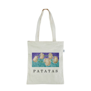 Paper Leather Tote PATATAS DANCE - image