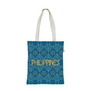 Paper Leather Tote PHILIPPINES BLUE - image