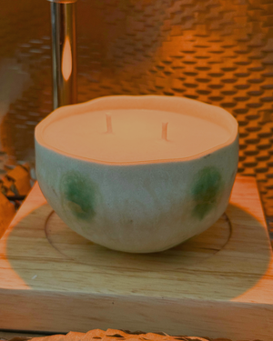 Green Form – Pahinga Candle - image