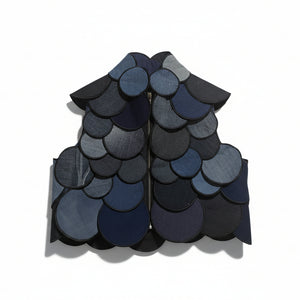 Denim Croptop Bilog - image