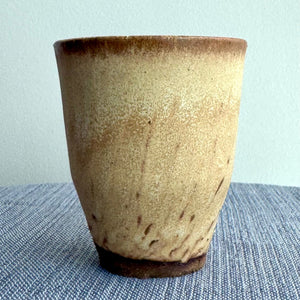 Pelang Ceramics Yellow Cup Textured - image