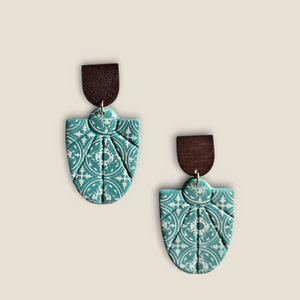 Lucia Clay Earrings - image