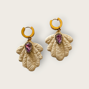 Amelie Clay Earrings - image