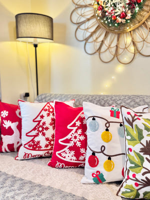 Embroidered Throw Pillowcases - image