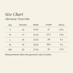 Afternoon Treat Polo (Navy Blue) - image