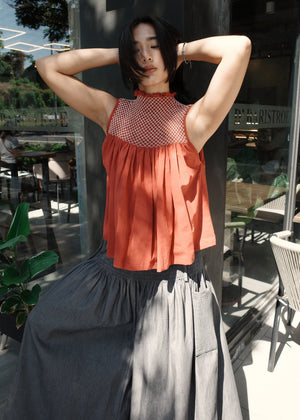 blaire longer - maroon - image