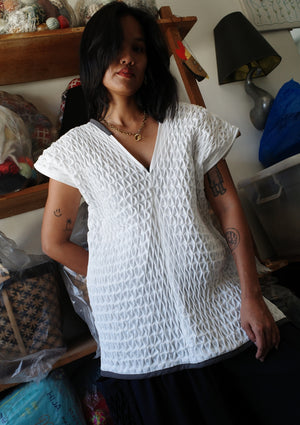 chani tunic - off white - image