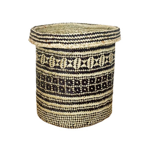 Sodsod Round Black-Natural Basket - image