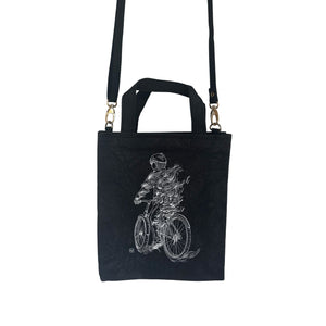 Paper Leather Mini Tote RIDE OR DIE - image