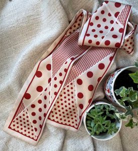 Polka Twilly Scarf - image