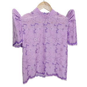 5006-PP STAND COLLAR TERNO TOP - image
